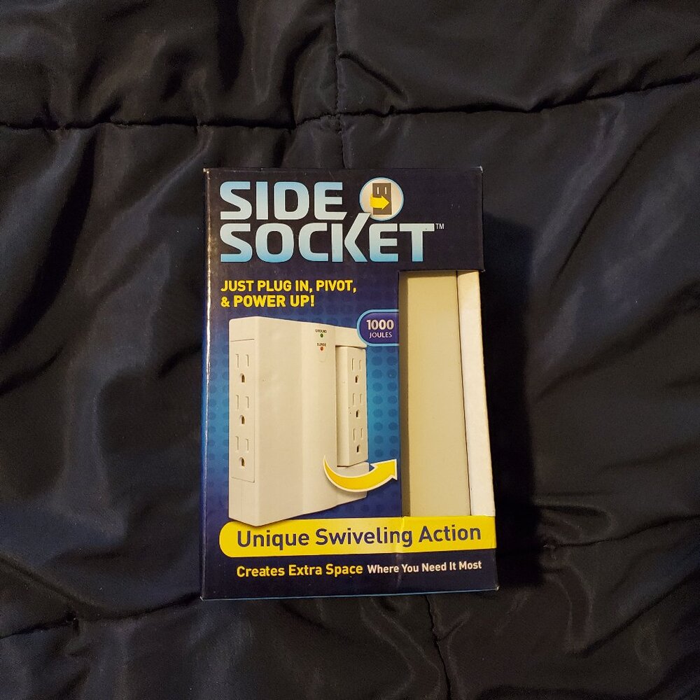 Side socket swivel outlet, 6 outlet